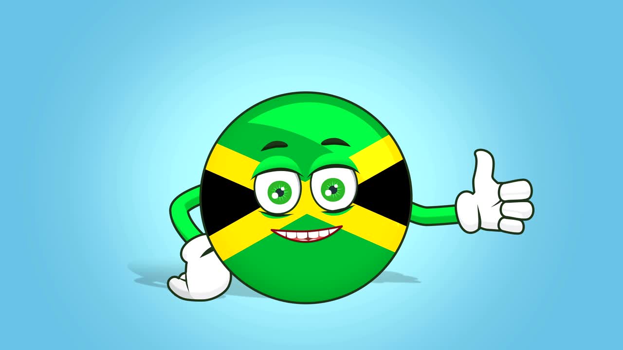 카 아이콘: 자메이카 발, 얼굴 애니메이션, 엄지손가락, 루마타