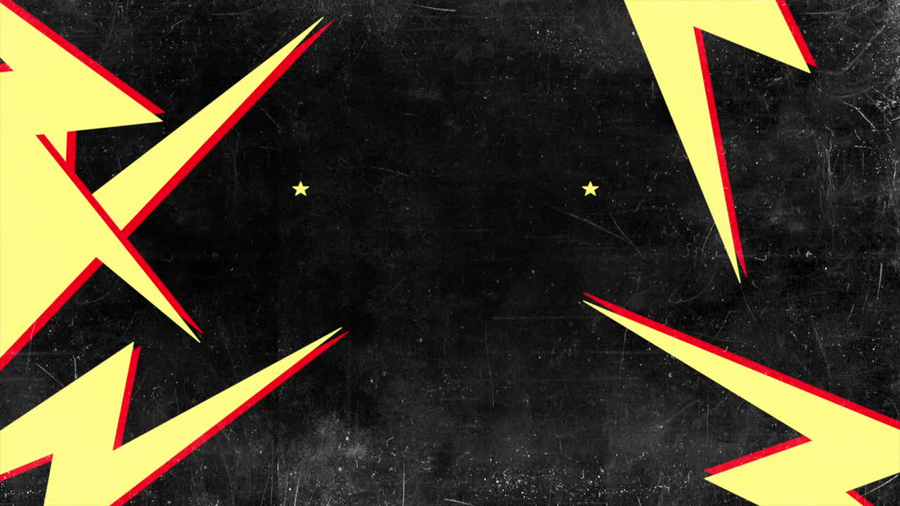 모션 추상 노란색 번개 다채로운 그런 지 배경 1