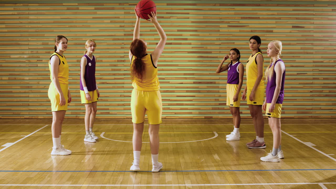 훈련중인 십대들