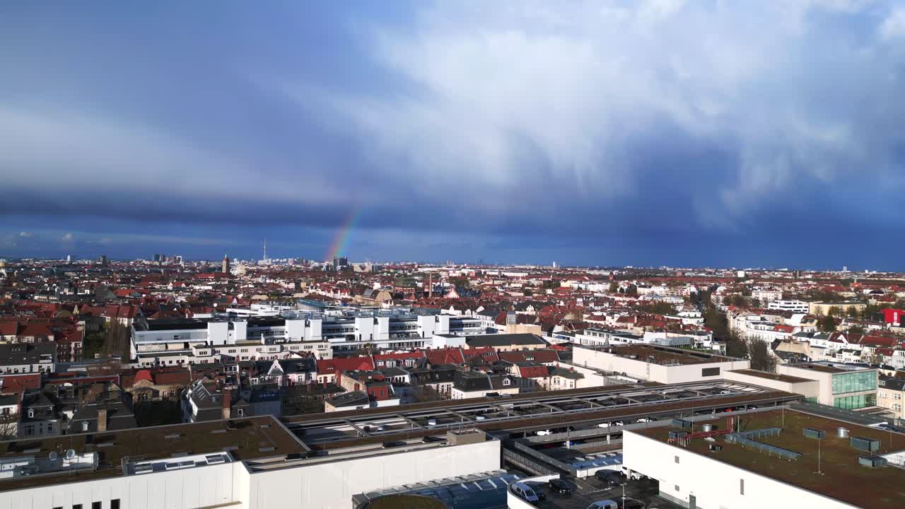 하늘의 무지개 tv 타워 베를린 시 동성애자의 수도, 게이, 레즈비언