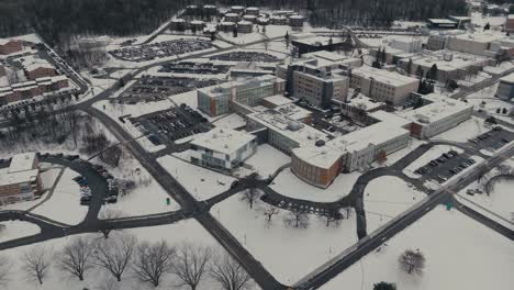 Research-Institute-And-Faculty-Of-Sciences-At-The-University-of-Sherbrooke-In-Quebec,-Canada