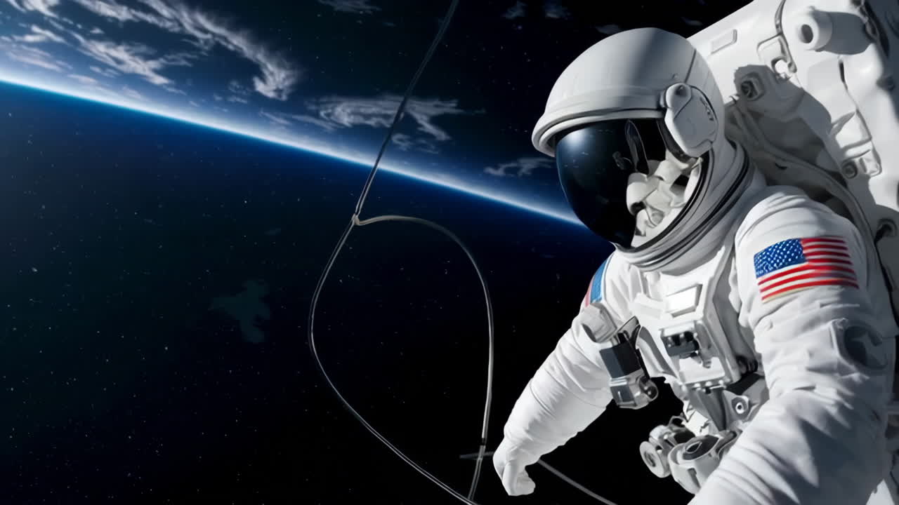 astronauta en el espacio