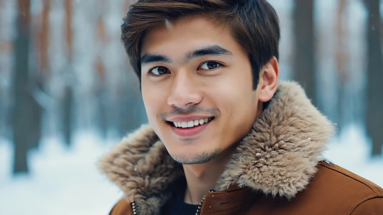 겨울에 한 남자의 초상화