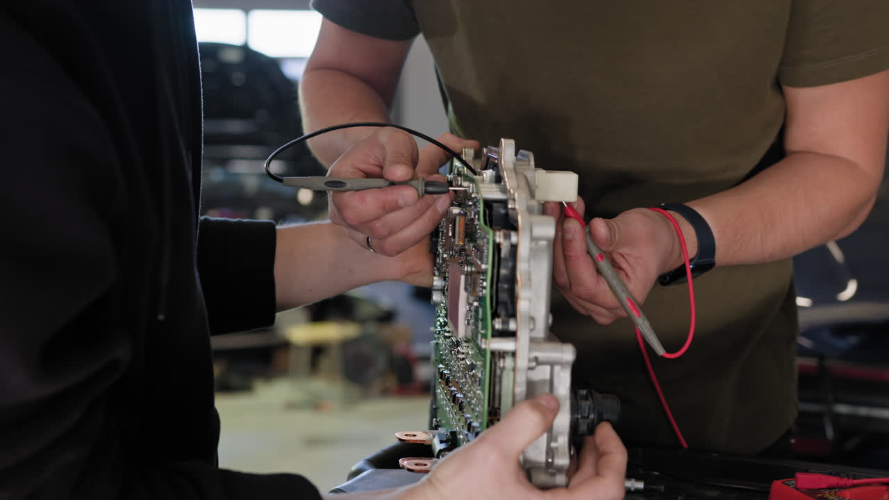 Car Engine Control Module Repair