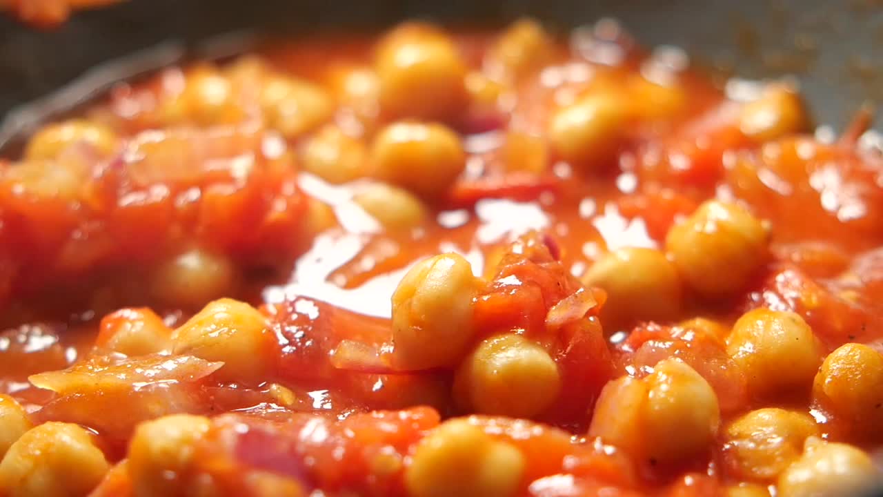 Curry de garbanzos
