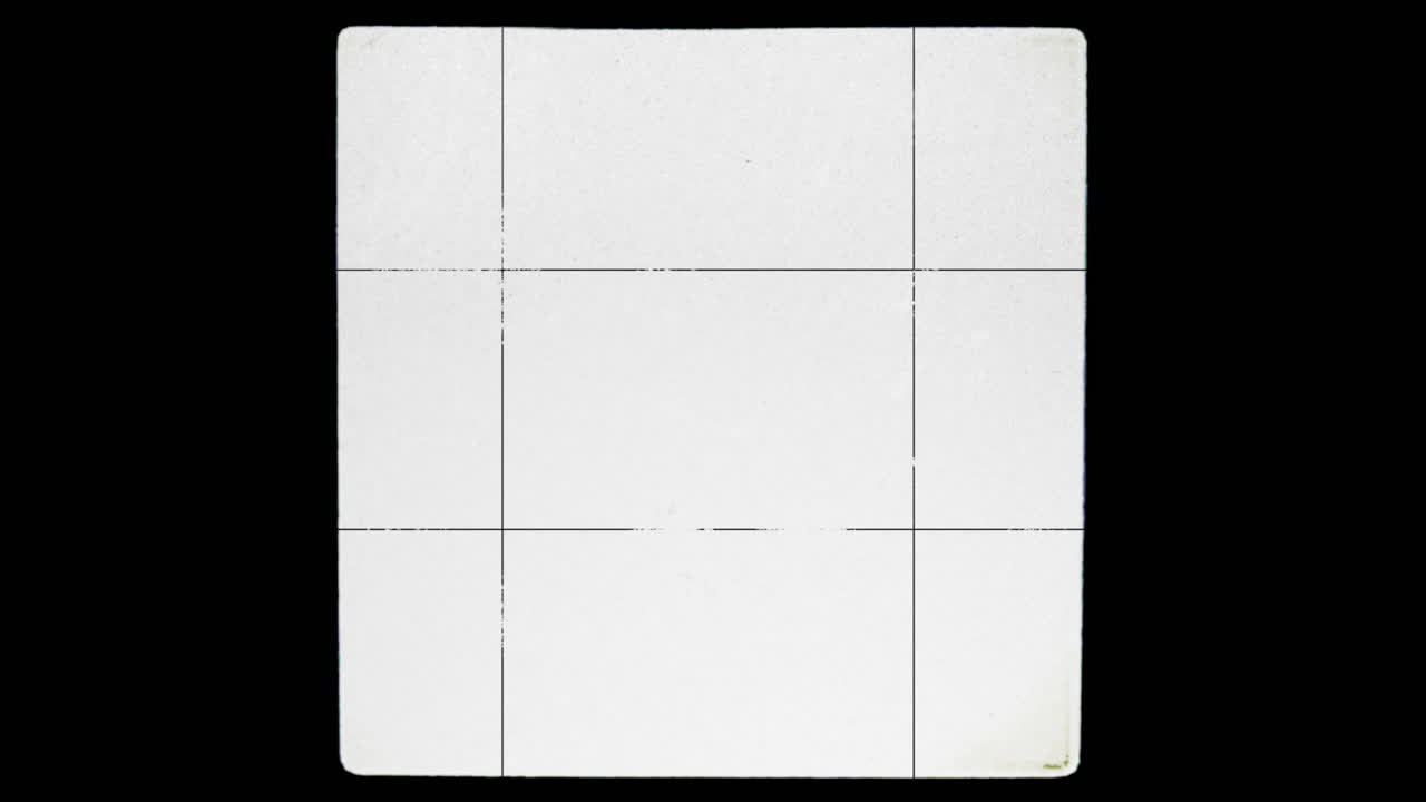 6x6 vintage camera viewfinder overlay