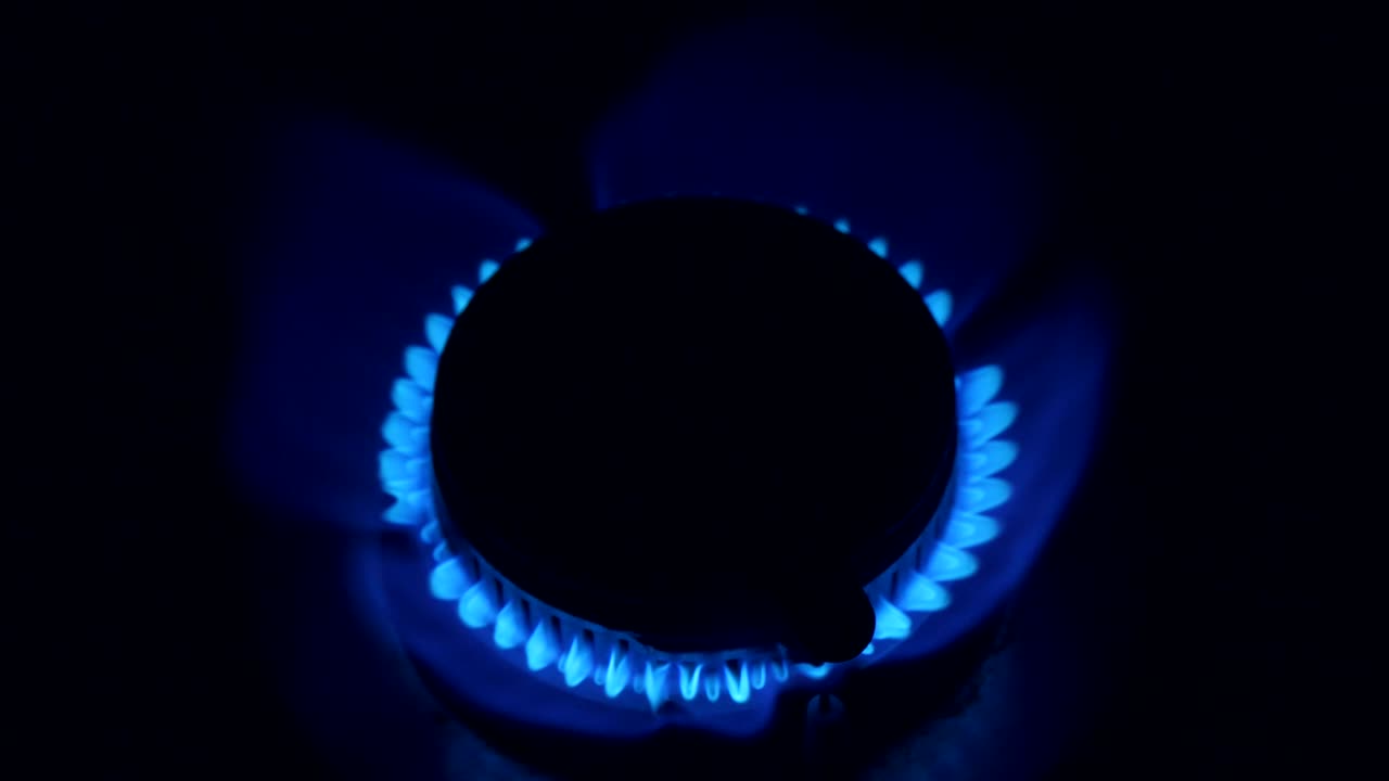 어에 화재 스위치 가스 스토브