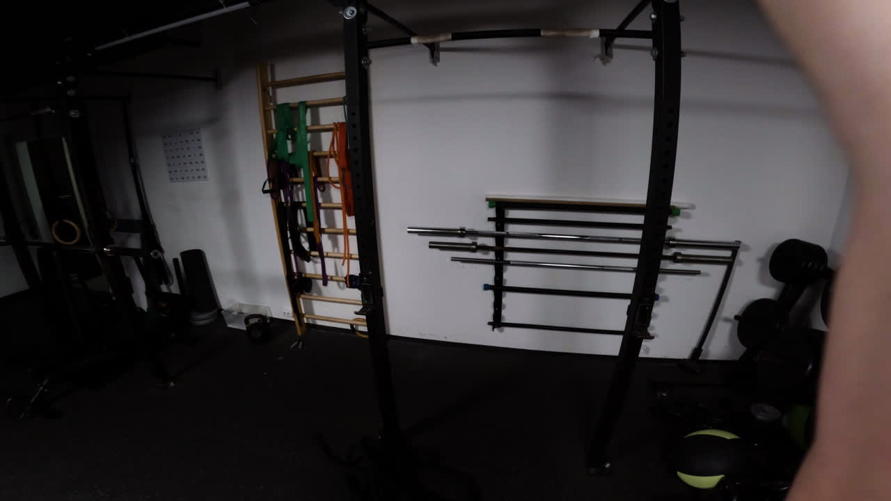 Home Gym Equipment and Exercise Area