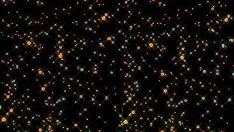 líneas brillantes que establecen el movimiento de la onda, coloridas, sobre un fondo negro