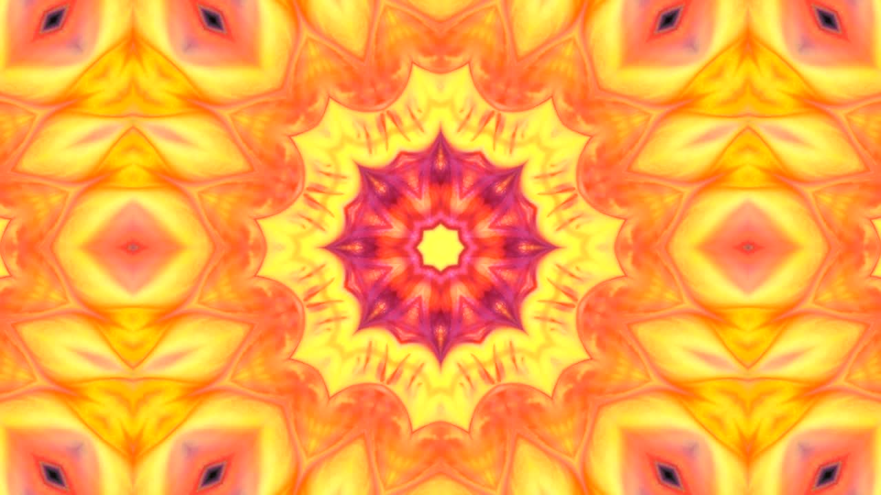 movimiento de fondo de kaleidoscopio abstractamente colorido