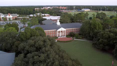 Aerial-unc-wilmington,-univeristy-of-north-carolina-wilmington