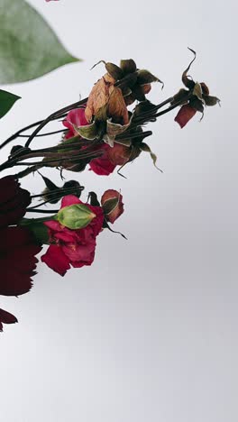 dried and fresh flowers bouquet