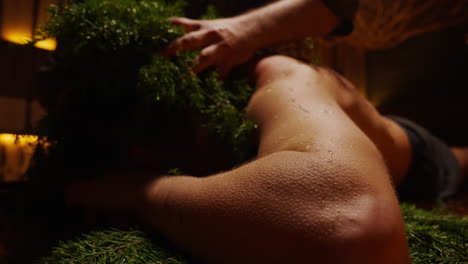 traditional herbal body treatment