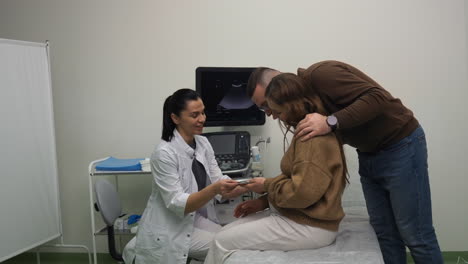 couple at doctor's office