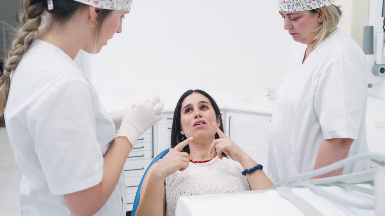 Dental Check-up with Medical Staff