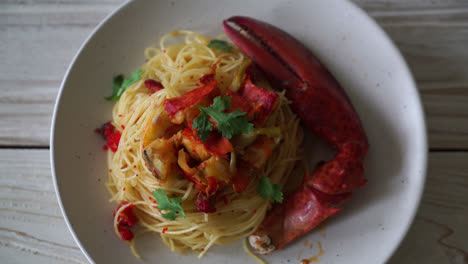 Pasta-all'astice-or-Lobster-spaghetti