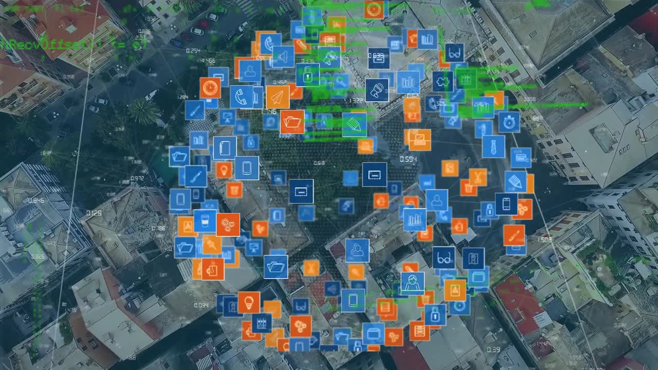 iconos de aplicaciones digitales