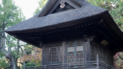 a traditional shinto temple building in tokyo