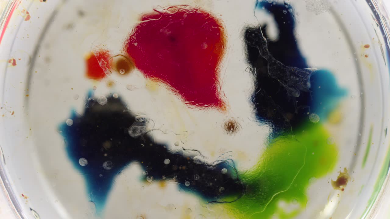 추상적인 액체 운동, 불포화 배경 텍스처