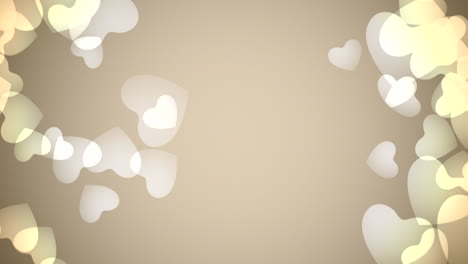 día de san valentín fondo brillante animación corazón romántico 42