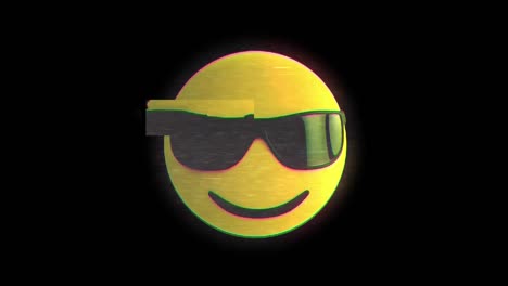 Emoticon-Mit-Sonnenbrille