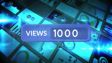 increasing number of views count