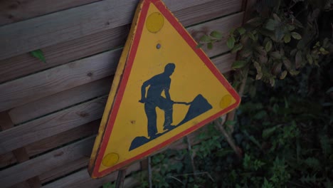 warning and information sign for drivers in france