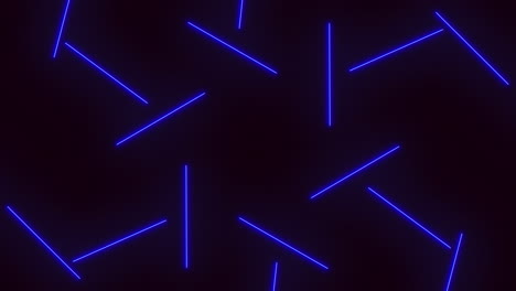 a futuristic and modern blue neon light pattern against a black background. diagonal arrangement of neon lights pointing upwards and downwards creates a visually dynamic and appealing design