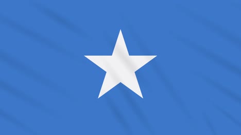 somalia flag waving cloth, background loop