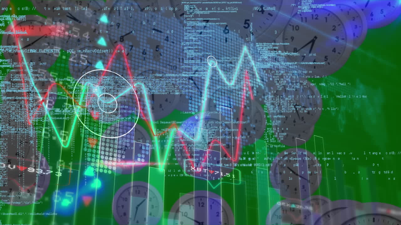 animación de gráficos y procesamiento de datos sobre relojes móviles