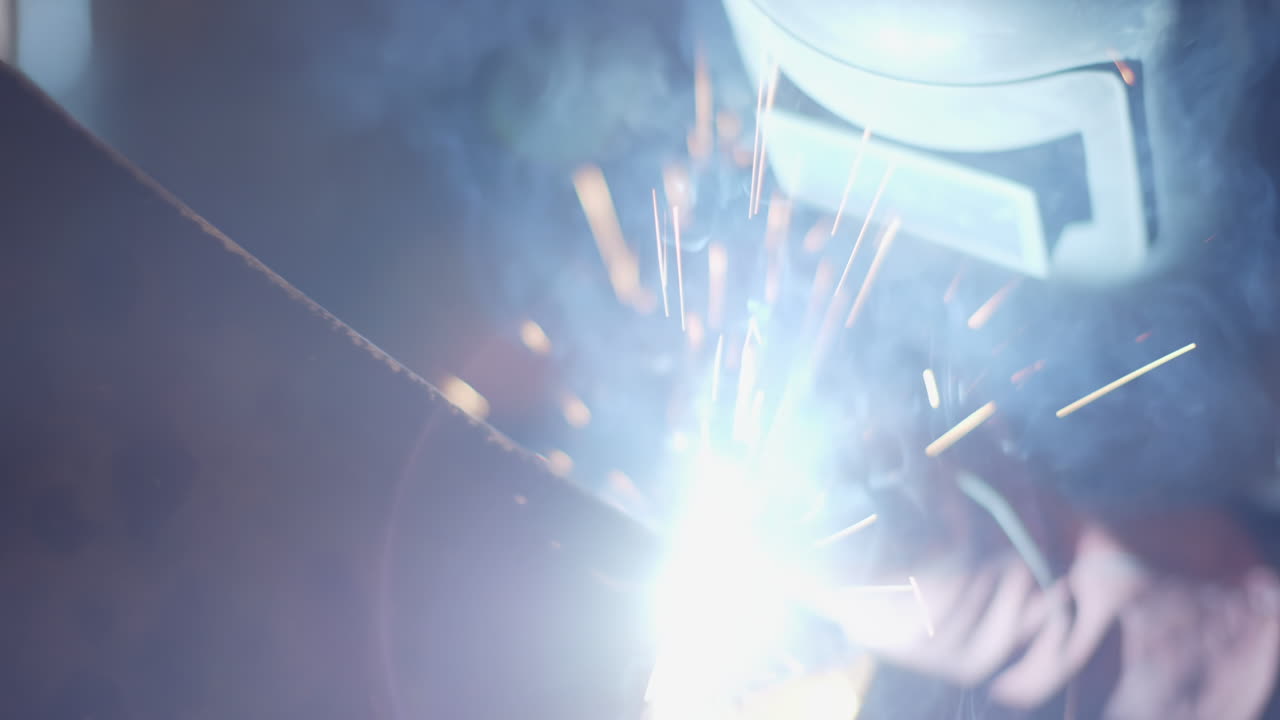 Welding in Progress