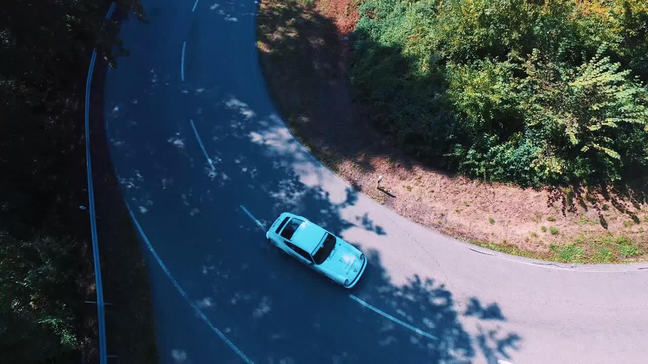 Eggberg Classic Car Rallye 2019 filmato stock 4K di Nicals Dreier Creative