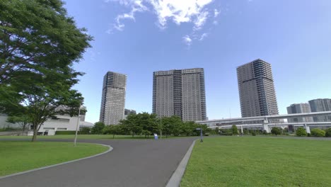 el parque de prevención de desastres de tokyo rinkai
