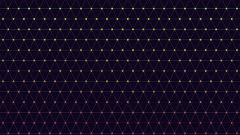 abstract black and blue grid pattern with white dots