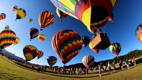 festival de globos de aire caliente