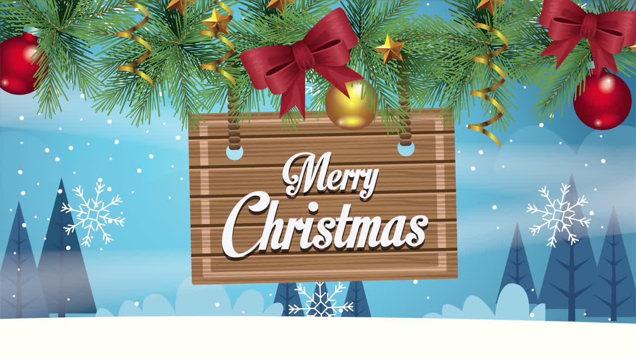 꽃받침 에 라벨 이 있는 메리 크리스마스 글자 카드