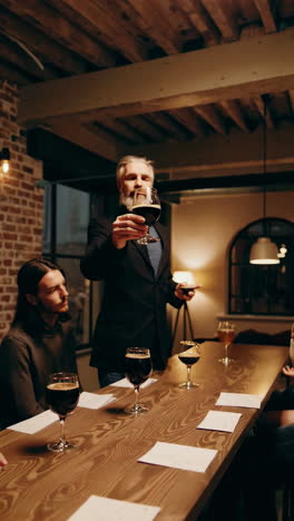 beer tasting session