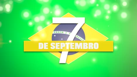 7th de samptembro brazil independence day flag animation back amagical flairs