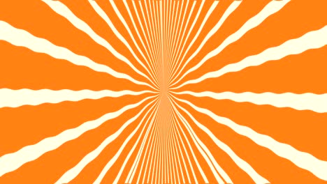 fondo abstracto con rotación de la espiral hipnótica. animación de un bucle sin costuras