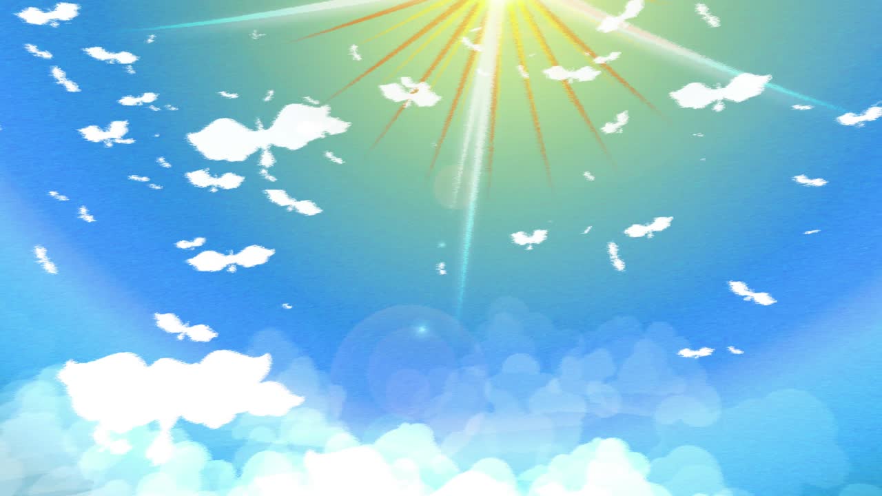 белые птицы летают в небе.