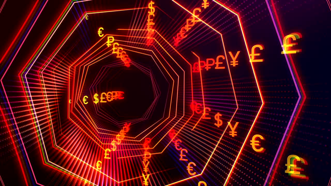 미래의 원활한 기술 사이버 스페이스 터널과 통화 흐름 루프