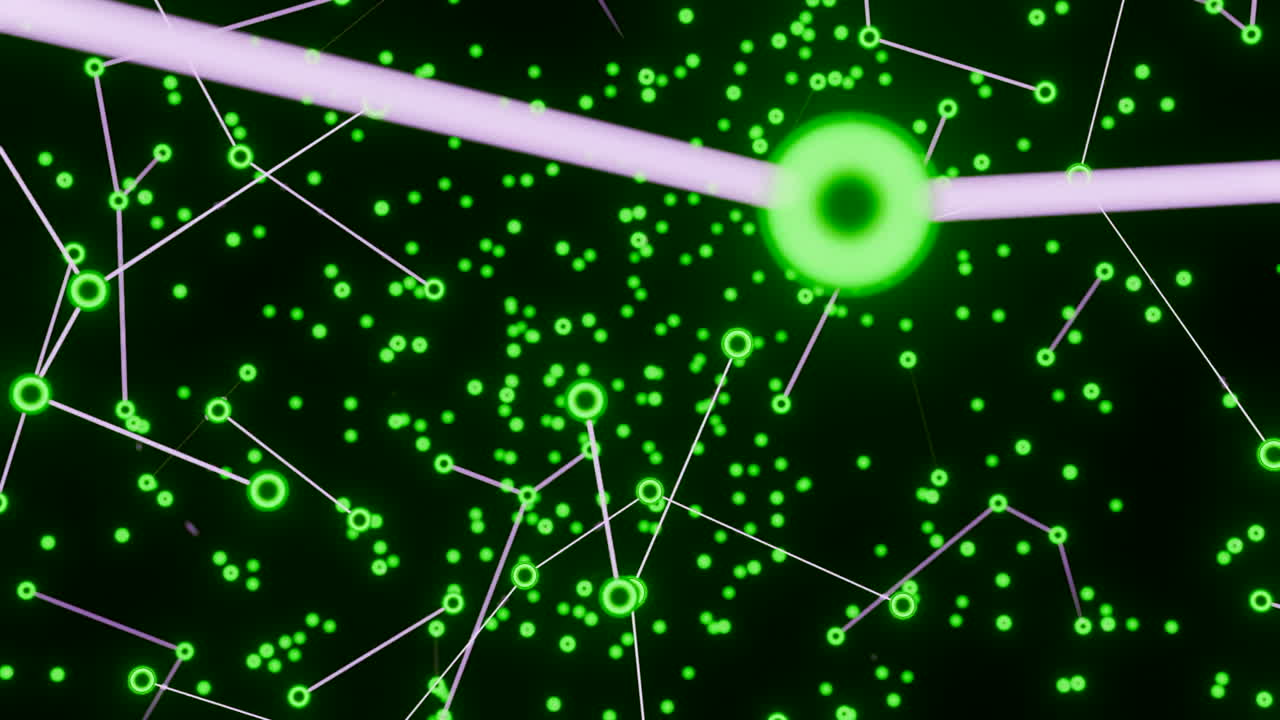 visualización de la red abstracta