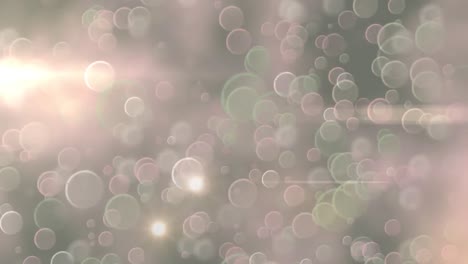 animación de burbujas hipnóticas que se elevan