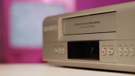 vintage vhs player