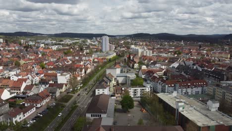 Ludwigstrasse-between-Benzinoring-and-old-city-of-Kaiserslautern---Germany