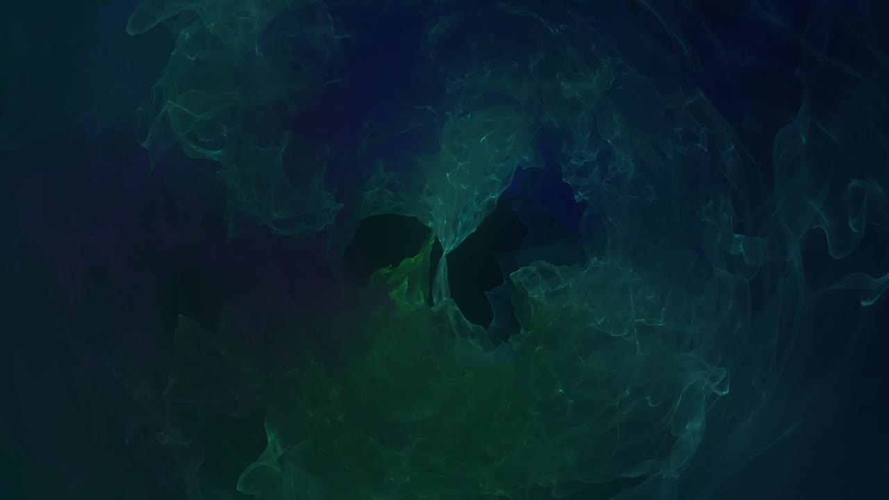 fondo giratorio abstracto verde y azul