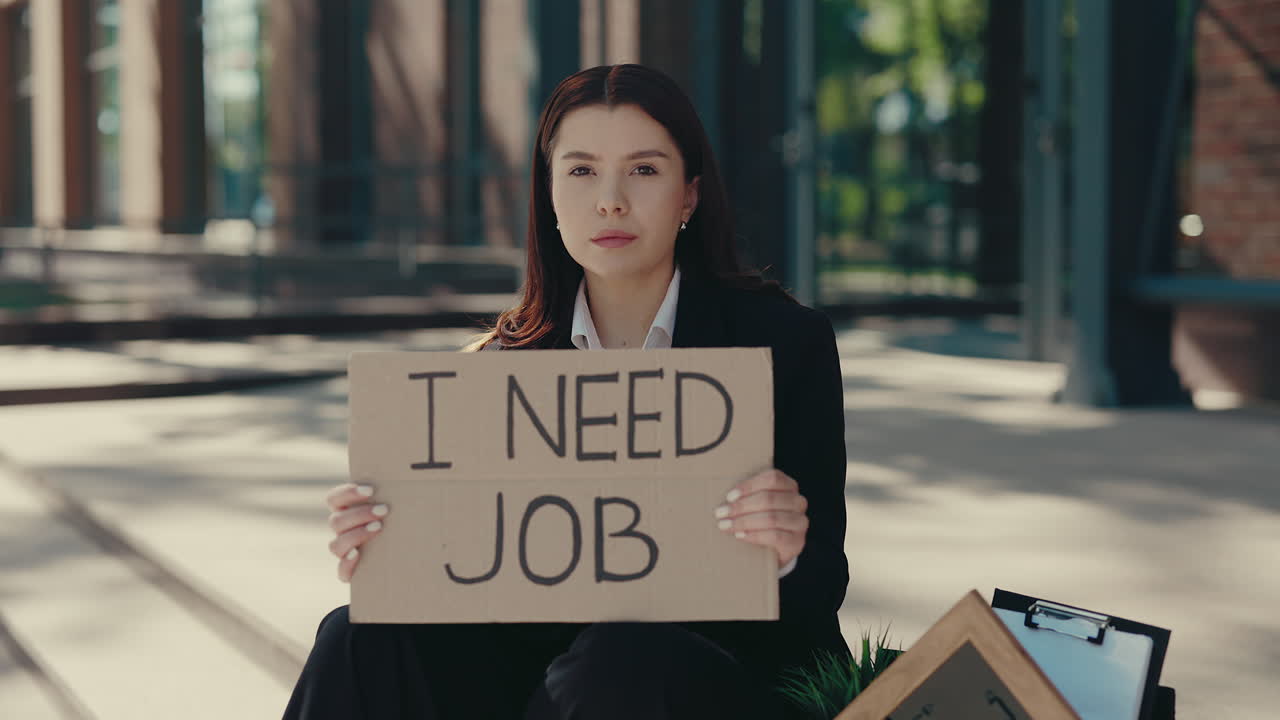 Unemployed Businesswoman Seeking Employment