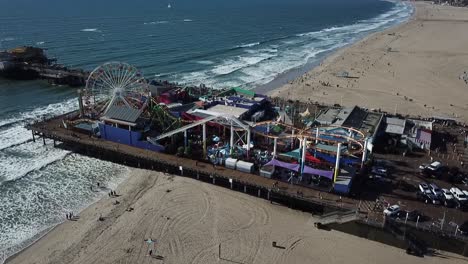 Santa-Monica-Pier---Pacific-Park---Riesenrad