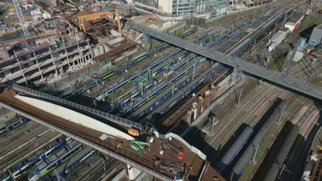 saint-denis train station in paris, france