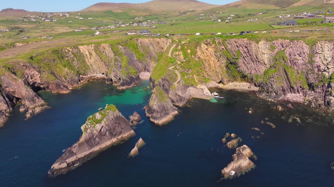 Dunquin Pier - Dingle Co.Kerry - 4K Cinematic Drone Footage 05-04